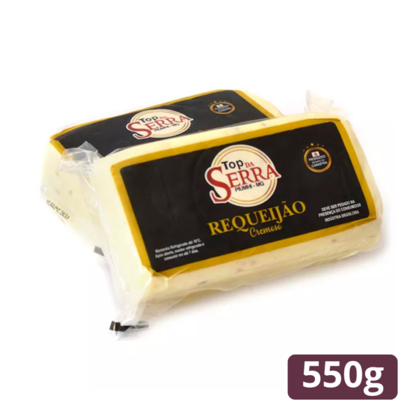 Requeijão Em Barra 550g - Gostinho da Roça