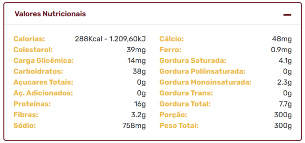 Bobó de Frango Fitness