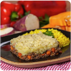 Escondidinho de Carne com Batata-doce
