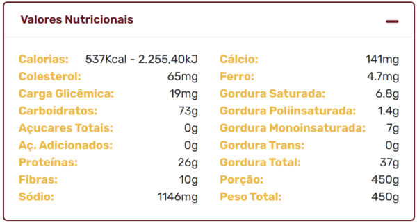 Feijoada L+